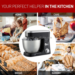 1000W 5L Hochwertiger Küchenmaschine mit Rührschüssel für Backwaren, Teigmischer und Kuchenmaschine - Product Image 2
