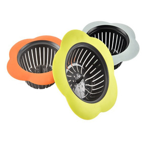 Wholesale Custom Eco-Friendly PP Plastic Kitchen Toilet Balcony Sink Strainer <strong>Basket</strong> <strong>Dishwasher</strong> Safe Stove Safe Hooks Custom - Product Image 2