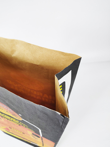 Sacs à charbon en papier kraft à 2 couches imprimés sur mesure, 1 kg-3 kg, <span class=keywords><strong>auto</strong></span>-allumants, pour emballage de charbon de barbecue, pochette de rangement écologique - Product Image 4