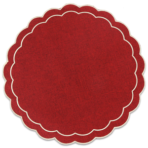 Elegante Tovaglietta in Tessuto con Ricamo Floreale Tinta Unita, Decorazione da Tavola, Sottopiatti per Hotel <span class=keywords><strong>e</strong></span> Matrimoni - Product Image 6