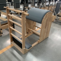 VOG VOG-PL008 Barrel d'escalade Pilates en chêne – Durable, multifonctionnel, réglable et écologique pour la maison, le studio et le yoga