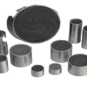 Kim Loại Tổ Ong Chất Nền Chuyển Đổi Xúc Tác Được Sử Dụng Trong Tự Động 3-Cách Hệ Thống Ống Xả - Product Image 1