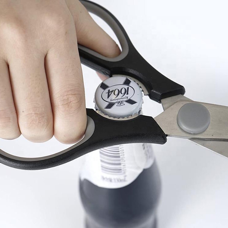 Кухонные приспособления, кухонные ножницы из нержавеющей стали с защитной крышкой