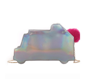 Commercio all'ingrosso di ragazze bambini piccoli laser auto singolo sacchetto di spalla del fumetto dei capretti svegli mini bag - Product Image 3
