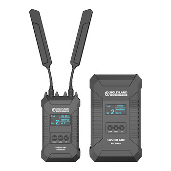 Hollyland COSMO 600 600FT Wireless HD Video Transmission 3G SDI HD-MI 1080 Video Image Transmitter Receiver for Videography