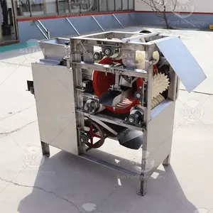 Chine éplucheur d'arachide peau de soja machine à éplucher les arachides petite machine à éplucher les amandes humides machine à éplucher les pistaches