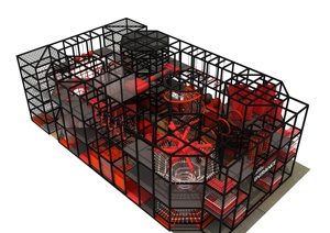 Gymnase d'intérieur pour enfants et adultes, équipement de parc de Trampoline, terrain de jeu américain, parcours d'obstacles, guerrier <span class=keywords><strong>Ninja</strong></span> pour enfants - Product Image 3
