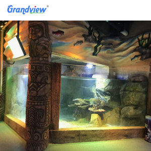 <span class=keywords><strong>Acquario</strong></span> in Acrilico Grande con Struttura Stabile e Lunga Durata, Perfetto <span class=keywords><strong>per</strong></span> Tutti i Tipi di Animali Acquatici e Paesaggistica, Vista Chiara - Product Image 5