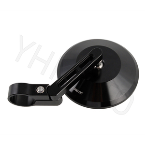 Rétroviseur latéral universel rond pour Simson S50 S51 S70 SR50 SR80 KR51 Schwalbe Pièces de cyclomoteur - Product Image 2