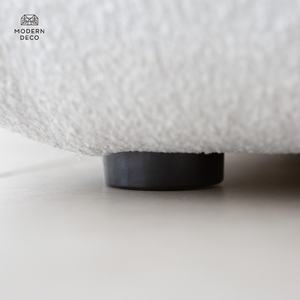 2024 nouvelles tendances italien blanc boucle canapé modulaire sectionnel HN131 canapé fabricant producteur sur mesure sur commande - Product Image 6