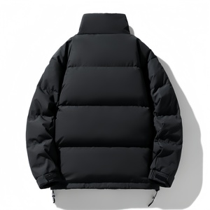 Giacca Imbottita da Uomo Personalizzabile, Ispessita e Antivento per l'Inverno, Design Caldo e Alla Moda con Colletto Alto - Product Image 5