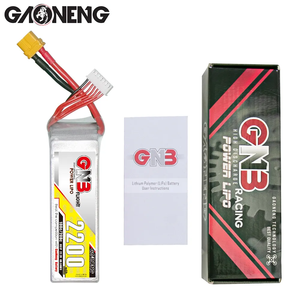 แบตเตอรี่ลิเธียมโพลิเมอร์ GaoNeng GNB 6S XT60 2200mAh 100C พร้อมปลั๊ก XT60 สำหรับโดรนบังคับวิทยุ  ประสิทธิภาพการปล่อยประจุสูง - Product Image 4