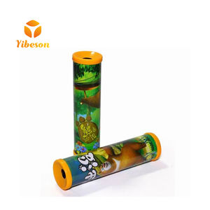 Jouet classique pour enfants, autocollant de dessin animé coloré, <span class=keywords><strong>lentille</strong></span> rotative à 360 degrés à haute transmission lumineuse, kaléidoscope en plastique - Product Image 1