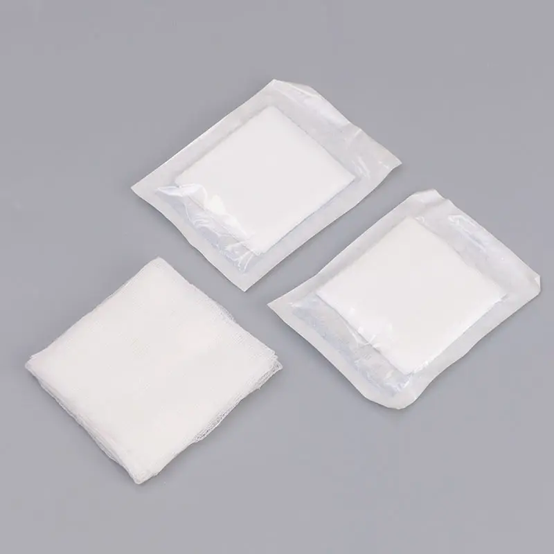 Wholesale Non-Sterile and Sterile Gauze Compress Sponge Disposable Medical Surgical Absorbent Gauze Swabs