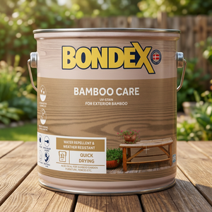 BONDEX Revêtement Liquide Soin du Bambou Séchage Rapide Protection UV Finition Mate Brillante 2,5 Litres pour la Restauration de Meubles - Product Image 2