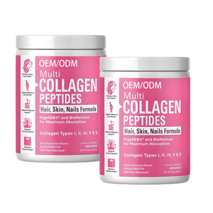 ผงเปปไทด์คอลลาเจนไฮโดรไลซ์ที่มีอาหารเสริมประเภท I, II, III, V และ X คอลลาเจนสั่งติดฉลากส่วนตัวได้ตามต้องการ - Product Image 1