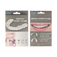 Protège-dents de nuit anti-grincement pour soins dentaires quotidiens, en EVA, invisible, ajustement personnalisé, modèle JS6001, boîte blanche – Offre Spéciale