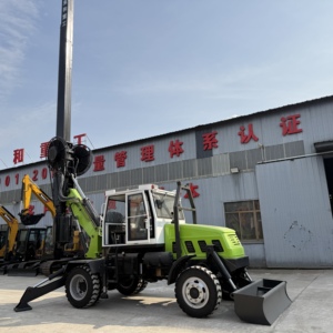 Foreuse rotative sur roues <span class=keywords><strong>YAHE</strong></span> DL-180 avec moteur et système hydraulique complet pour la construction de fondations de pieux - Product Image 6