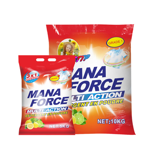 Detergente en Polvo para Lavandería al por Mayor, 10kg/5kg, Fórmula para Agua Dura, Aroma Duradero a Jazmín, Quitamanchas Enzimático - Product Image 1