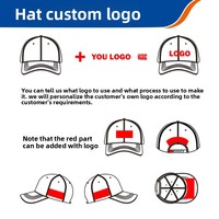 Gorras de Béisbol Bordadas Personalizadas con Diseño de Sándwich, Gorras Casuales Estilo Dad Hat |   Gorras Unisex Premium Sin Estructura, 100% Algodón, Ajustables, con Logotipo