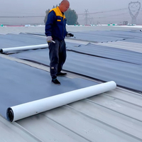 Feuille d'étanchéité en polyoléfine thermoplastique TPO, membrane d'étanchéité en bitume, membrane de toiture de 4 mm, peinture murale, revêtement Uly
