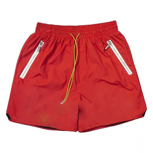 Vendita calda <span class=keywords><strong>pantaloncini</strong></span> da <span class=keywords><strong>uomo</strong></span> elasticizzati in poliestere a doppio strato in tessuto a secco veloce estate in maglia bianca <span class=keywords><strong>con</strong></span> <span class=keywords><strong>tasche</strong></span> - Product Image 5