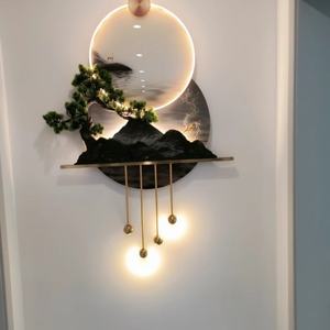 Cuadro de Luz LED Metálico 3D, Mural de Lujo Dorado de Naturaleza Muerta, Impresión UV Acrílica de Alta Definición, Pintura Decorativa de Cristal - Product Image 3