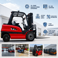 Chariot élévateur diesel 10T à direction intégrale 360° °   Chariot élévateur diesel pour logistique en espaces confinés