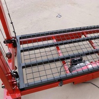 Plate-forme élévatrice d'échafaudage électrique de 6m pour la construction d'échafaudage électrique en aluminium