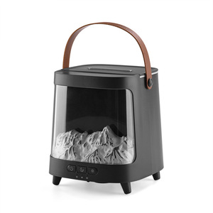 Aurora Aromatherapy Machine 132x132x149mm Flame Light Humidifier With Remote Control For Home Use - Product Image 4