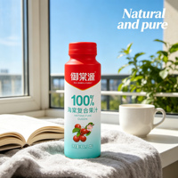 100% Appelversepersing Crabapple fruitsap 300ml fles LAGE GI Goed te schudden Drinken 12 maanden houdbaarheid Normale temperatuur