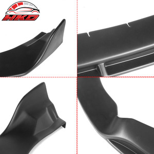 Pour Infiniti QX30 2017-2019, Spoiler de pare-chocs avant de style IKON, non peint, noir, PP, kit carrosserie de haute qualité - Product Image 5