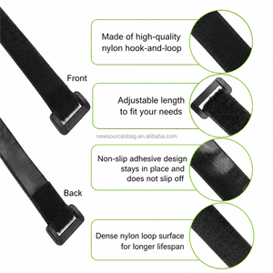 Sangle de fixation <span class=keywords><strong>antidérapante</strong></span> en silicone avec logo imprimé, auto-adhésive, résistante à la chaleur, avec fermeture auto-agrippante AAHLT10 - Product Image 5