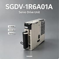 Controlador de Servo Yaskawa Serie Sigma-V SGDV-1R6A01A, Accionamiento de Alta Precisión para Maquinaria de Procesamiento, Posicionamiento Monofásico 200V