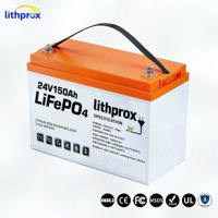 Batterie de fauteuil roulant 24V150AH à technologie LFP avancée, sans entretien, avec BMS avancé pour scooter de mobilité, certifiée CE RoHS FCC