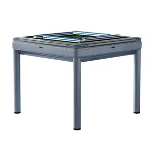 Intelligent Mahjong Machine Fully Automatic Dining Table Dual Use 4 Mouth Machine Mahjong Table Electric Household Use