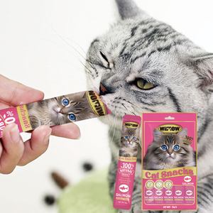 WIMOW Snacks para Gatos, Puré Húmedo <span class=keywords><strong>de</strong></span> Atún, 15g, 5 Unidades, Sin Almidón, Sin Conservantes, para Gatos, Gatitos y Adultos, Marca Privada OEM - Product Image 4