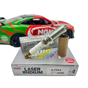 Vente en gros de bougies d'allumage NGK IRIDIUM d'origine fabriquées au Japon 3588 ILFR6A Vendeur vérifié Alibaba pour BENZ C200 <span class=keywords><strong>CLK200</strong></span> M271 M113 - Product Image 1