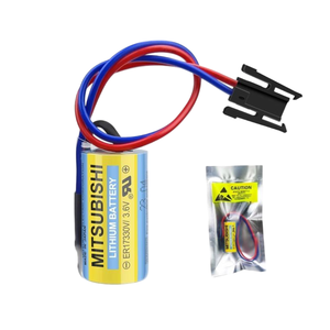 Литиевая цилиндрическая батарея Mitsubishi <span class=keywords><strong>ER17330V</strong></span> <span class=keywords><strong>3.6V</strong></span> для сервоприводов, бытовой техники и пультов дистанционного управления (модель A6BAT) - Product Image 2