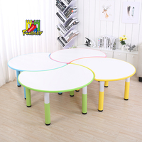 Ensemble table et chaise d'étude en plastique pour enfants Feelbaby, pour l'école et la chambre