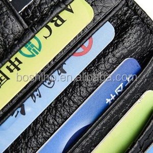 Fashion Two Side Real Travel Branded RFID Genuine Leather Bifold <b>Wallets</b> Men's <b>Wallet</b> for Men - Product Image 5