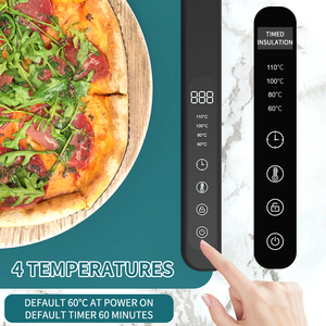 Xách Tay Có Thể Gập Lại Thực Phẩm Nóng Lên Mat Silicone Sưởi Ấm Mat Điện Nhanh Chóng Nóng Lên Pad Thực Phẩm Nóng Lên Khay Với Có Thể Điều Chỉnh Nhiệt Độ - Product Image 4