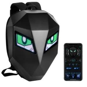 Coque dure <span class=keywords><strong>Devil</strong></span> Eye Smart bluetooth écran d'affichage Led casque de Moto sac à dos de moto Led Knight 3d Smart Led sac à dos - Product Image 2