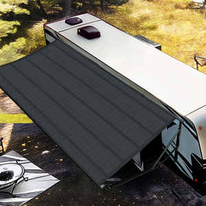 Wareda personnalisé CIGS panneau solaire flexible enroulable couche mince étanche motorisé automatique pour <span class=keywords><strong>auvent</strong></span> de <span class=keywords><strong>caravane</strong></span> extérieur solaire - Product Image 1
