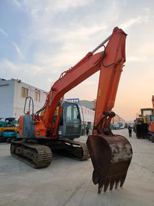 Mini pelleteuse hydraulique Hitachi ZX125US Isuzu de 12 tonnes d'origine série ZX120 ZX130 pelleteuse sur chenilles japonaise d'occasion ZX135 ZX350 - Product Image 6