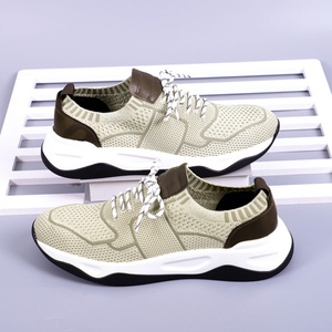 Chaussures de course décontractées pour hommes, respirantes et légères, à lacets, pour l'automne et l'hiver, avec empeigne en maille absorbant la transpiration, polyvalentes - Product Image 3