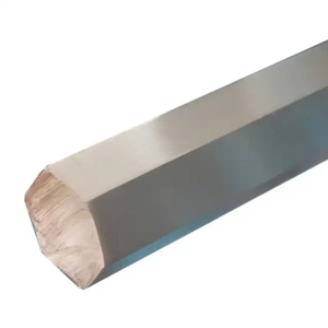 Barras Hexagonales de Acero Inoxidable 201 304 316L 904L, Varillas Metálicas Laminadas en Frío, Pulido Brillante, Patrón Cuadrado, EN ASTM, Soldadura ASI - Product Image 2
