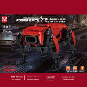 Model King 15066, Perro Mecánico de Plástico ABS con Control Remoto, Programación por <span class=keywords><strong>APP</strong></span>, Ensamblaje de Piezas Pequeñas para Niños - Product Image 2