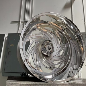 Cerchi 722AutoNB da 22-24 Pollici, 5x114.3 5x120, Stile Personalizzato, Cerchi Lucidati a 2 Pezzi, Concavi Profondi per Chevrolet - Product Image 2