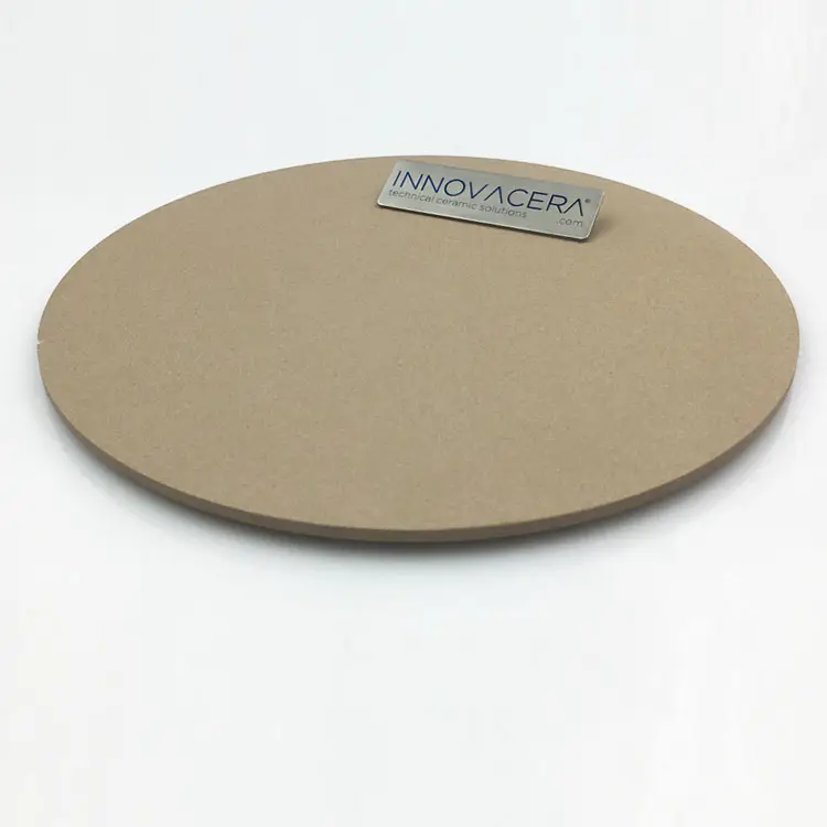 Innovacera 1-100um alumina xốp gốm Spacer/đĩa/đĩa/Wafer cho gốm oxy khuyếch tán